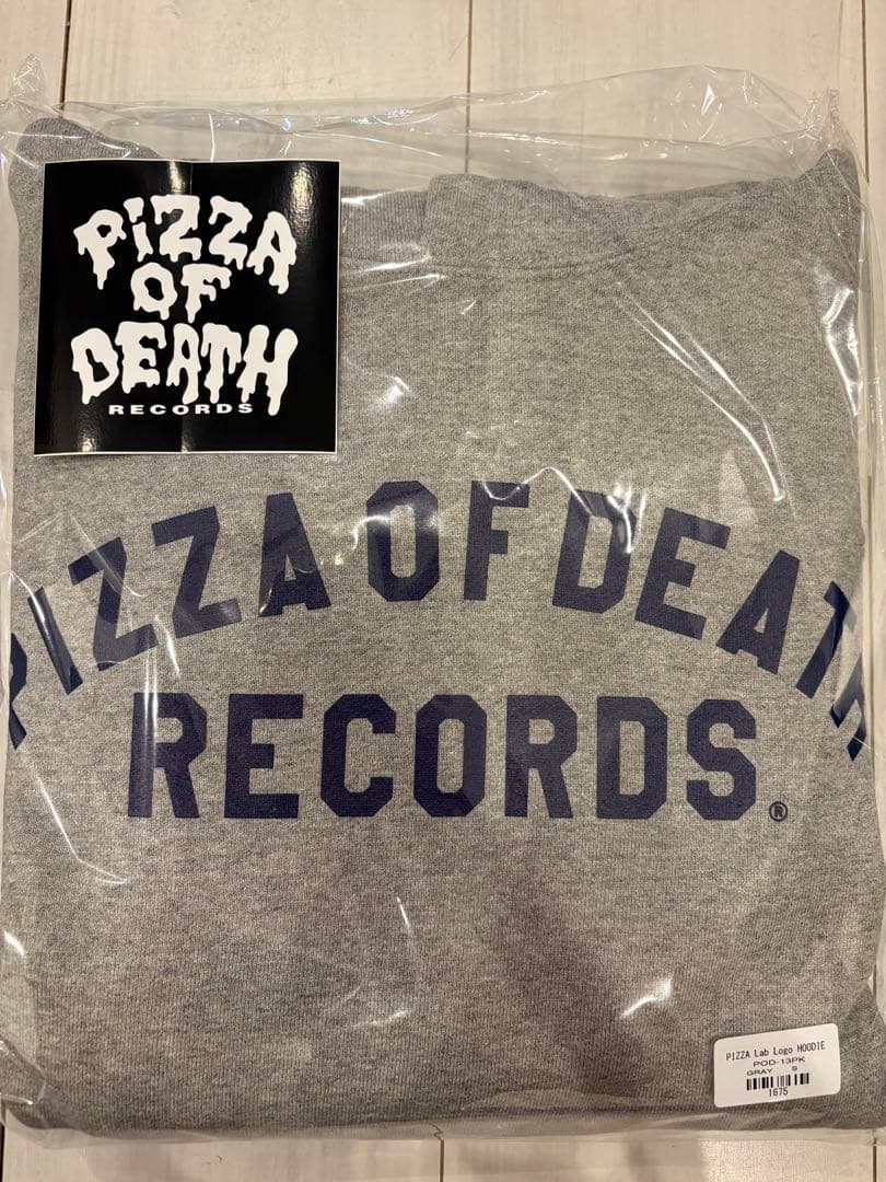 ミュージシャン PIZZA OF DEATH PIZZA Lab Logo HOODIE S