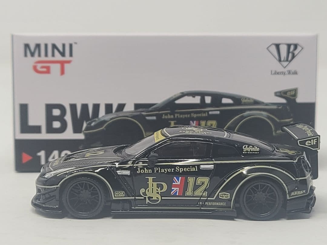 ミニカー 1/64 LB WORKS GT-R R35 JPS
