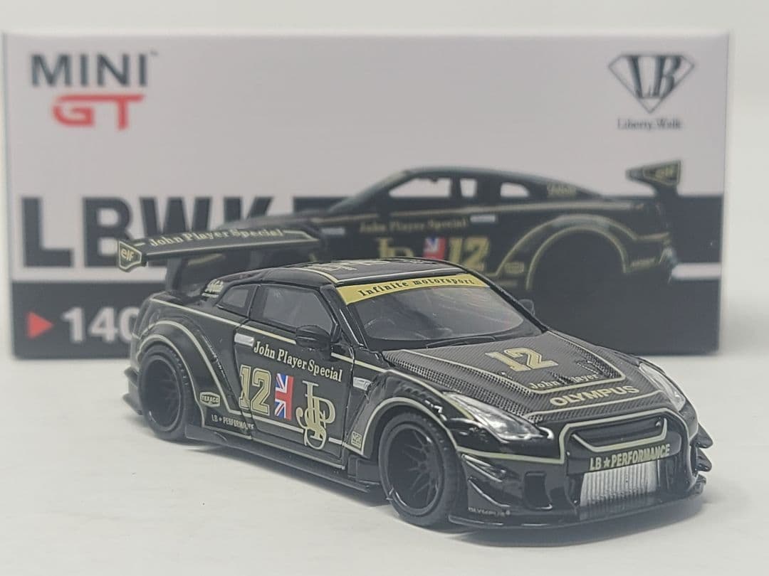 ミニカー 1/64 LB WORKS GT-R R35 JPS