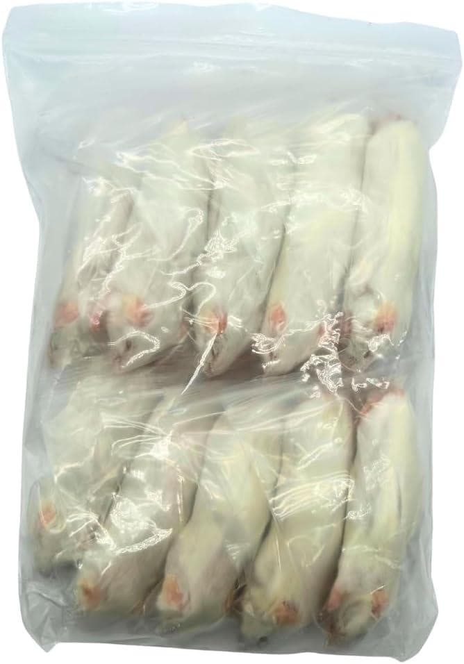 【送料無料】冷凍マウス　アダルトL（目安25g〜35g） 80匹入り　猛禽類餌