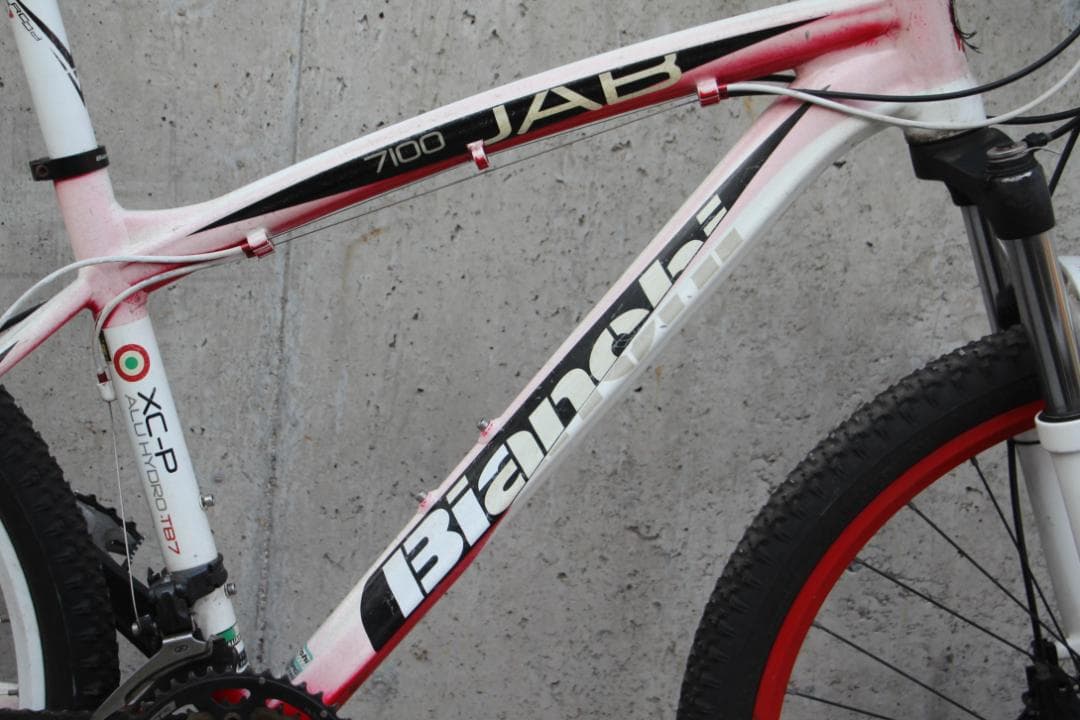 引き取り限定♪Bianchi♪ビアンキ♪JAB♪2ポッド対向油圧ディスクブレーキ