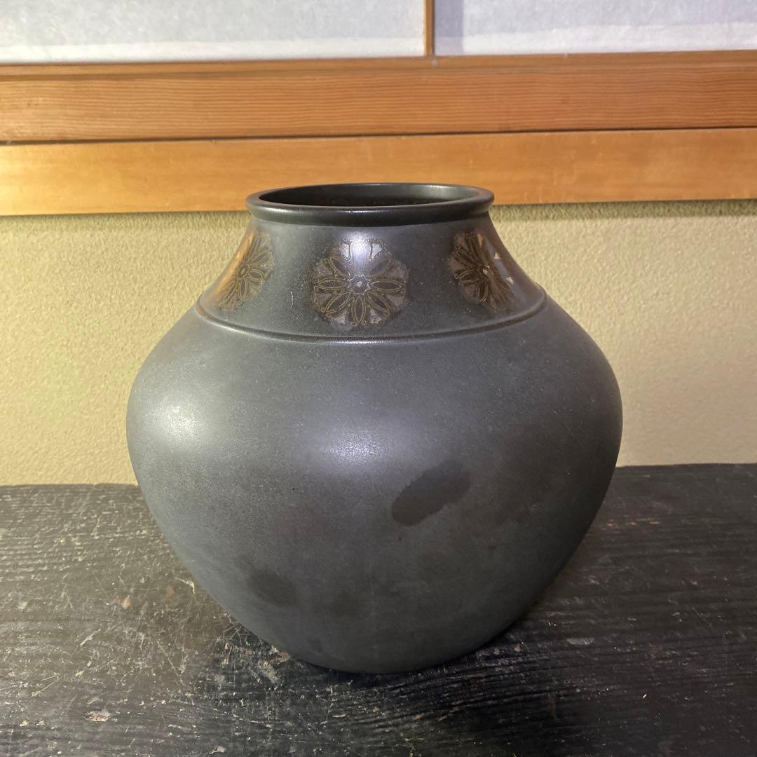 象嵌銅器花生22cm22cm