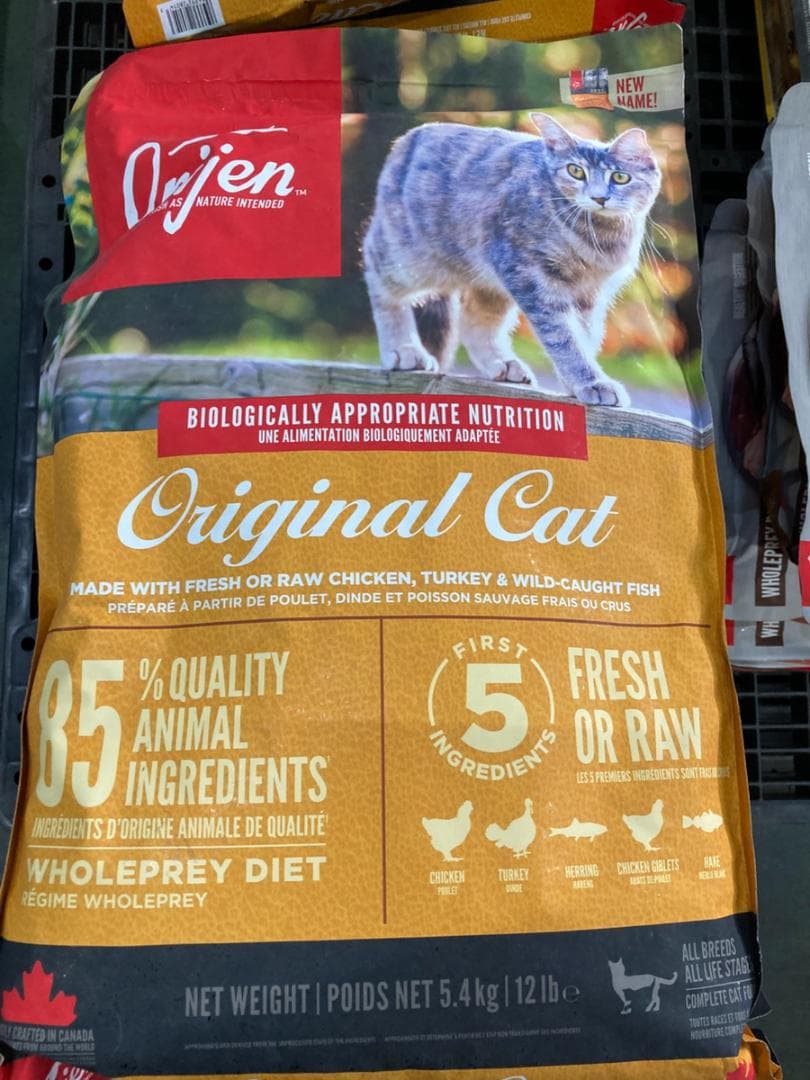 正規品カナダ産 オリジン オリジナルキャット 5.4kg キャットフード