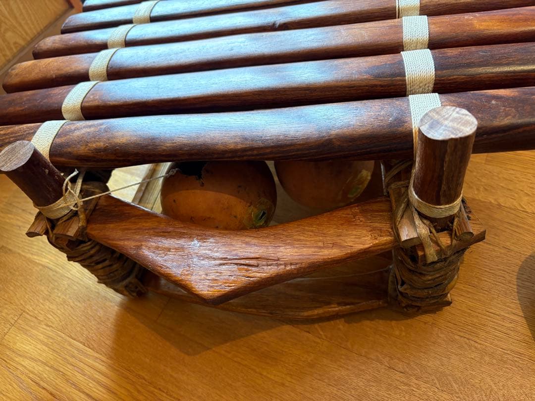 ギニア製 バラフォン 7音階 21鍵 キャリーバッグセット