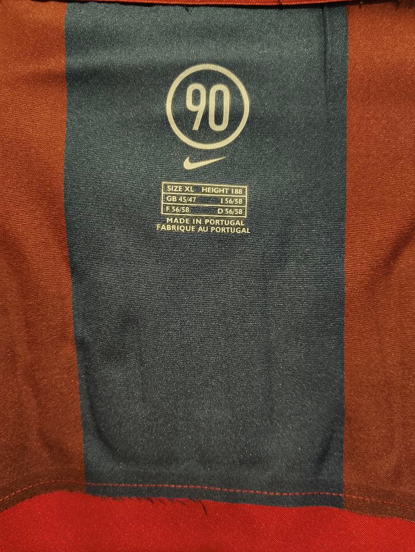 FC Barcelona Ronaldinho 04-05選手支給モデル 長袖