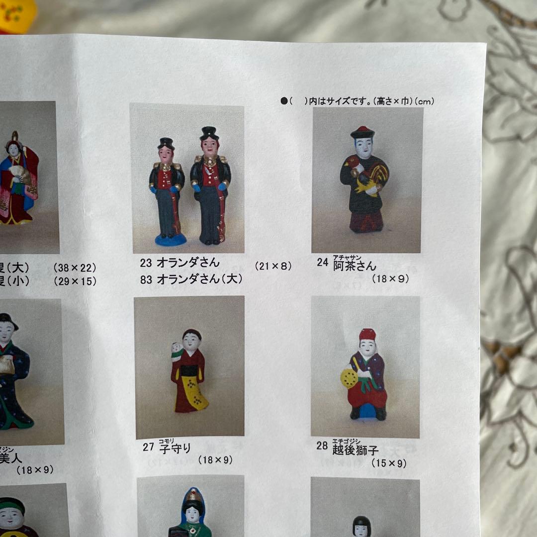 古賀人形　4体セット　美品