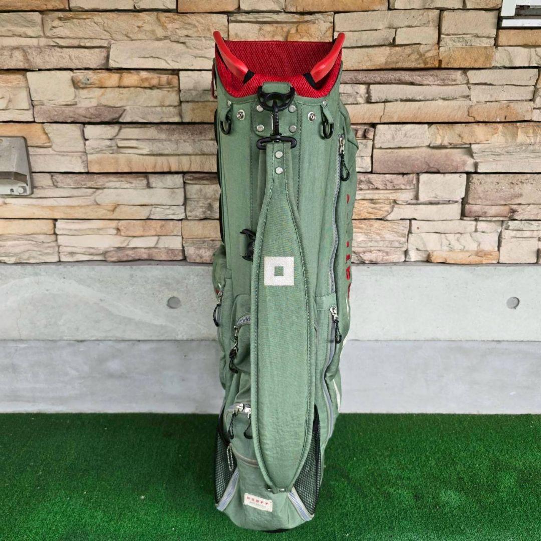 ONOFF スタンド式キャディバッグ グリーン
