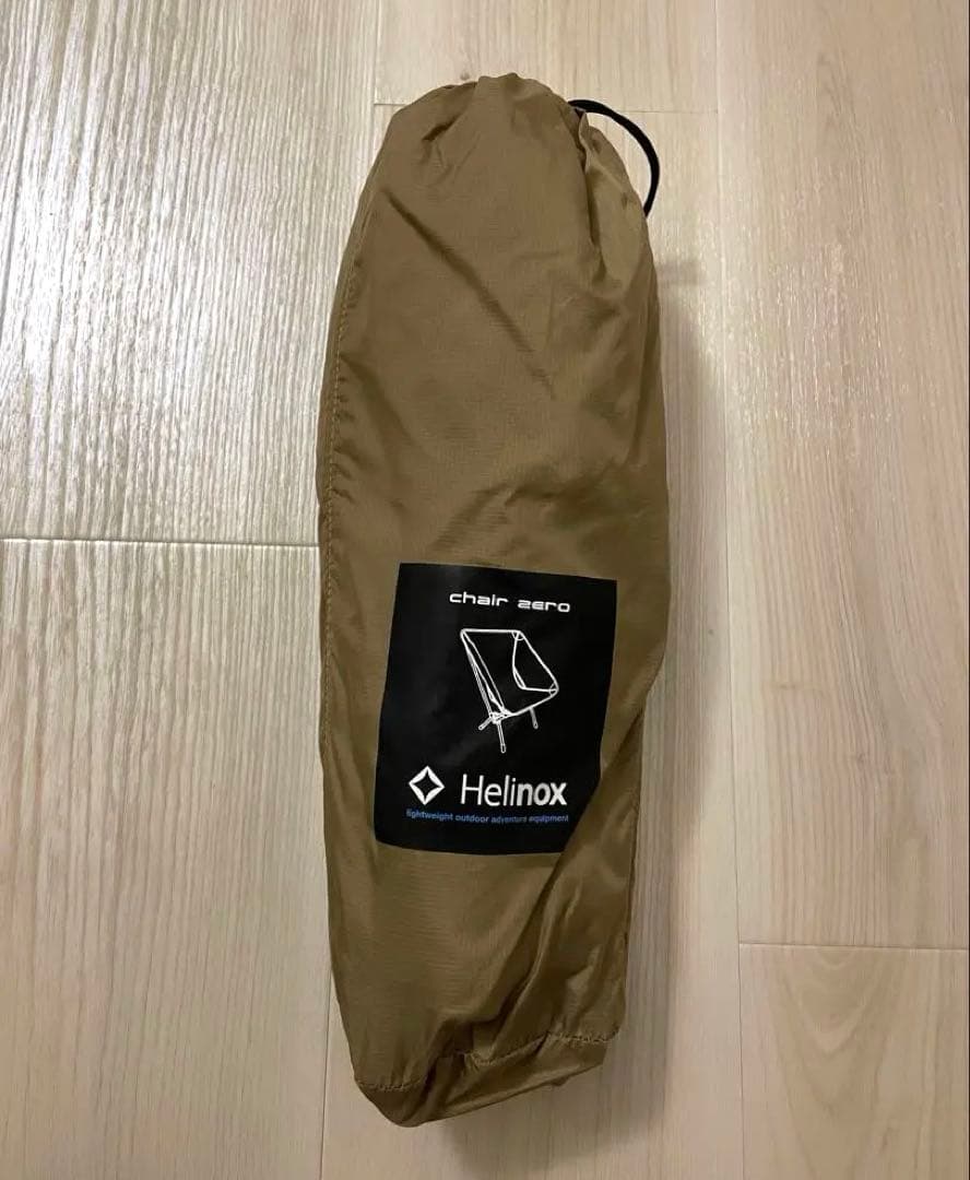 廃盤 Helinox チェアゼロ　サンドカラー ヘリノックス