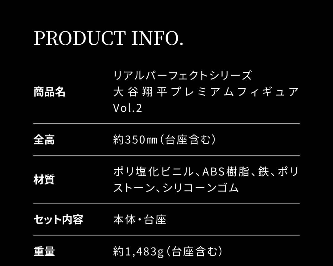 大谷翔平　プレミアムフィギュア　vo2 新品未開封　ドジャース