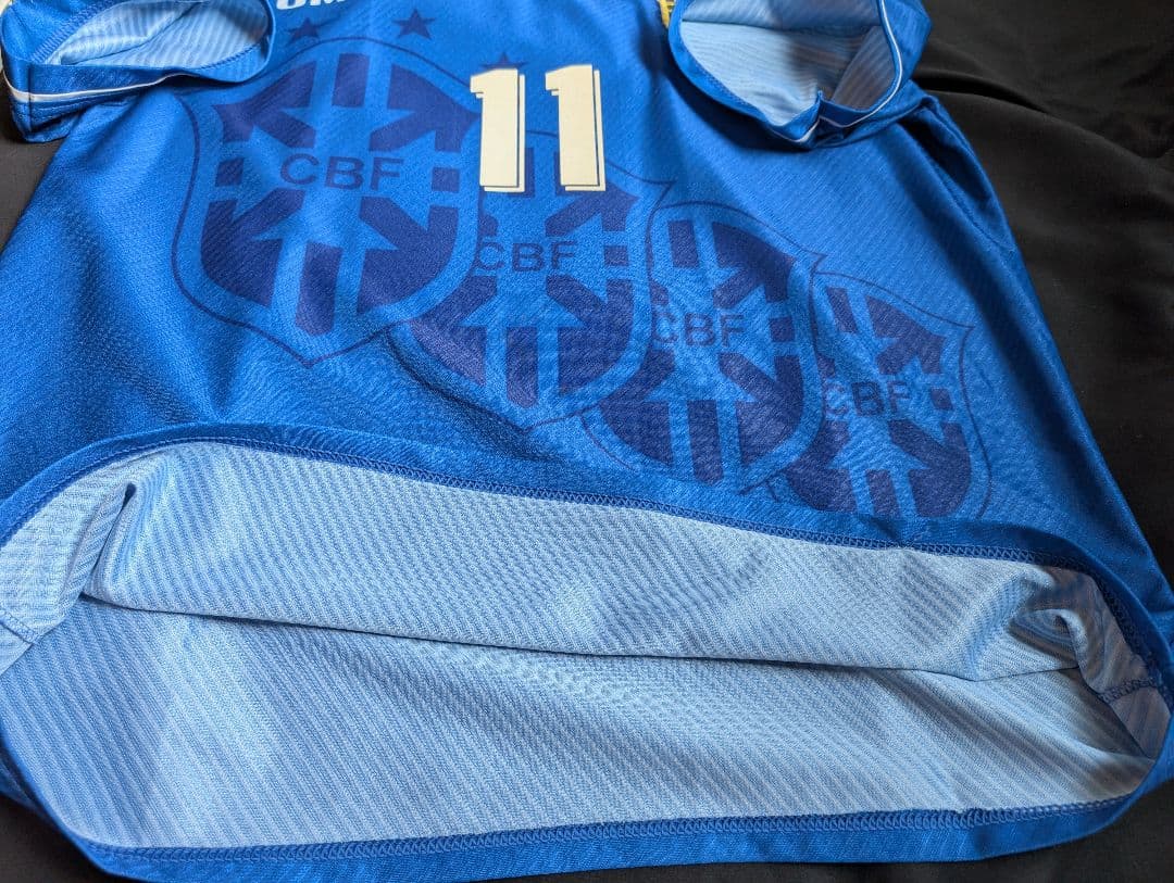 【希少！】ブラジル代表/ロマーリオ/アウェイ/95年モデル