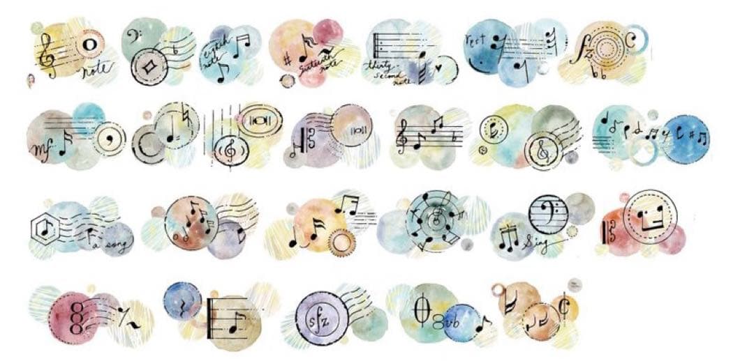 仙女丸《泡泡裡的世界9》海外マスキングテープ　マステ 【1993】