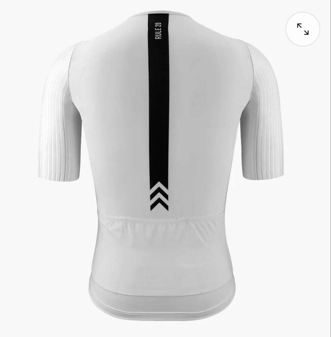 【新品未使用(プリントにじみあり)】 Rule 28 aero jersey M