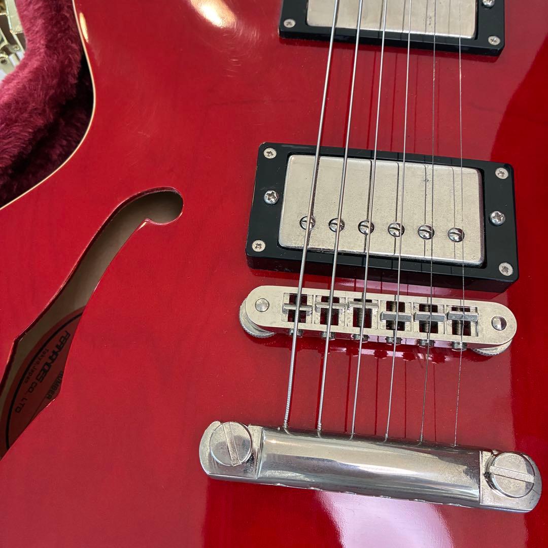 生産完了/美品】Burny RSA-65 セミアコ　ES-335 ハードケース