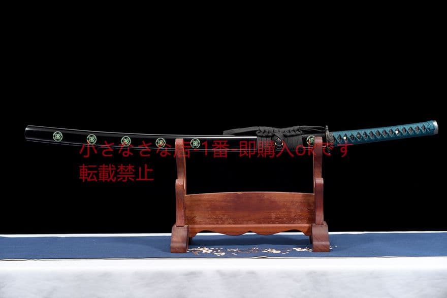 【清羽】中炭素鋼武士刀   古兵器 武具　刀装具　日本刀　模造刀 居合刀