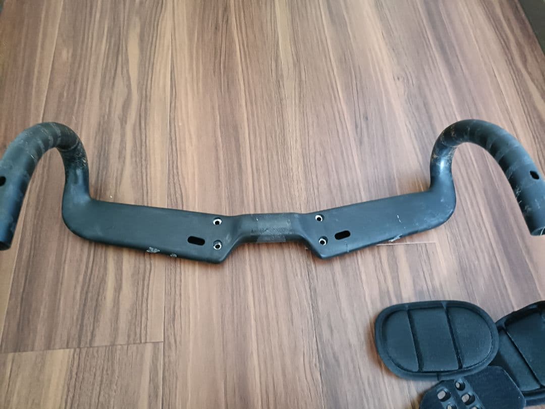 カーボンハンドル ドロップハンドル + DHバー