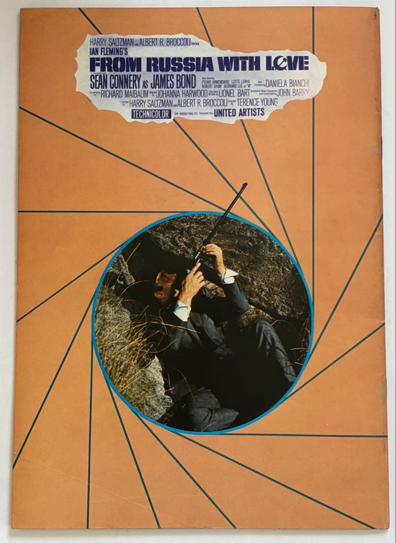 007映画パンフレット 007は殺しの番号　007危機一発その他