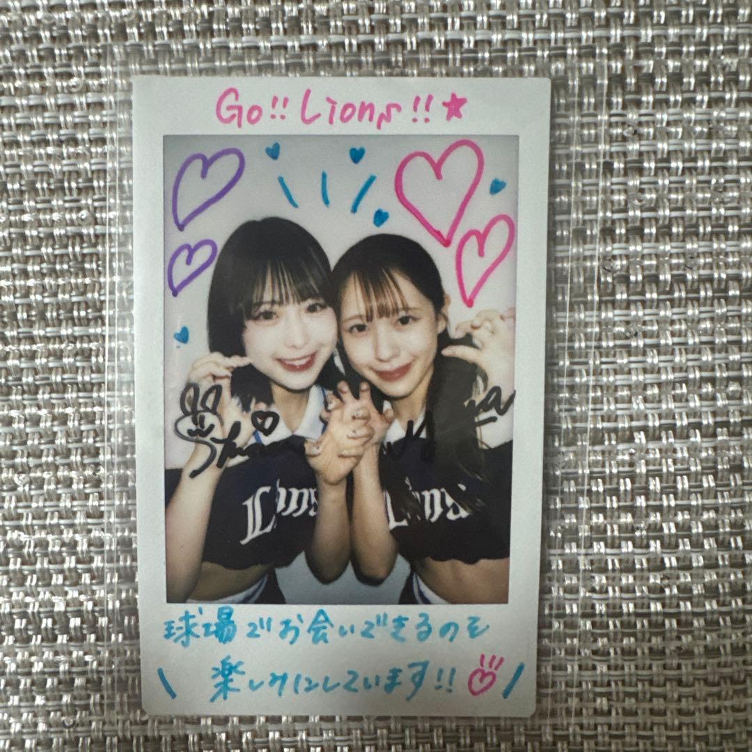 BBM2025 bluelegends Shinon Minaコンボサインチェキ