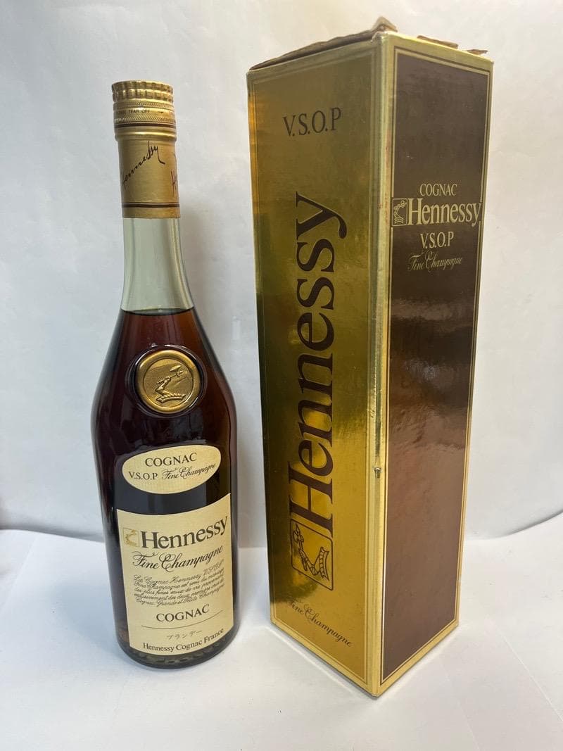 ヘネシー VSOP ファインシャンパーニュ スリムボトル グリーンボトル