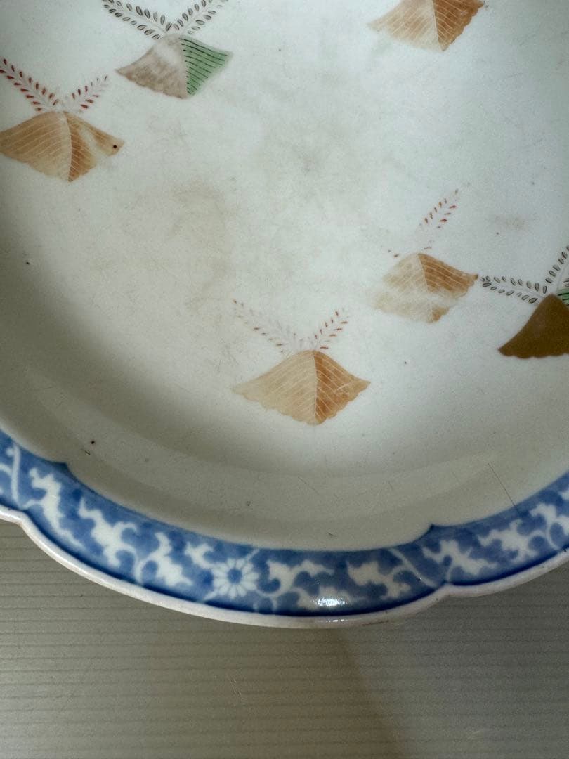 2241  辻製　辻常陸　皿　時代物