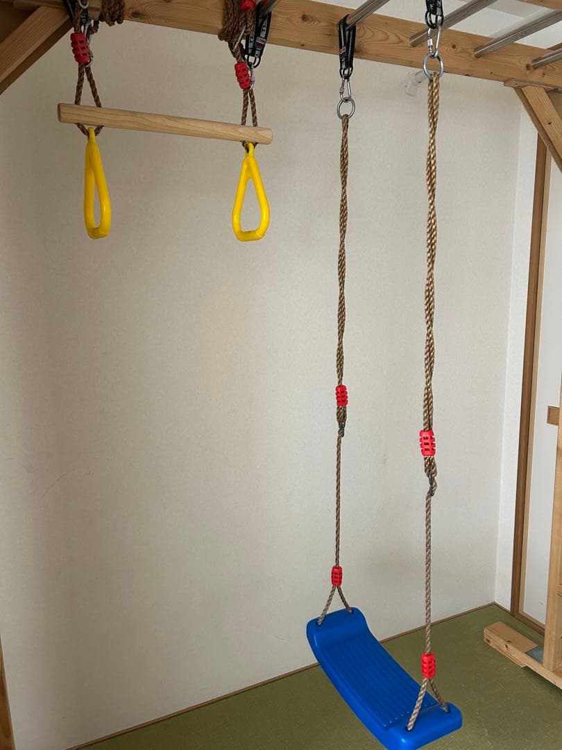 【K.ryo商品】 ボルダリング　雲梯　ブランコ　うんてい　室内　遊具