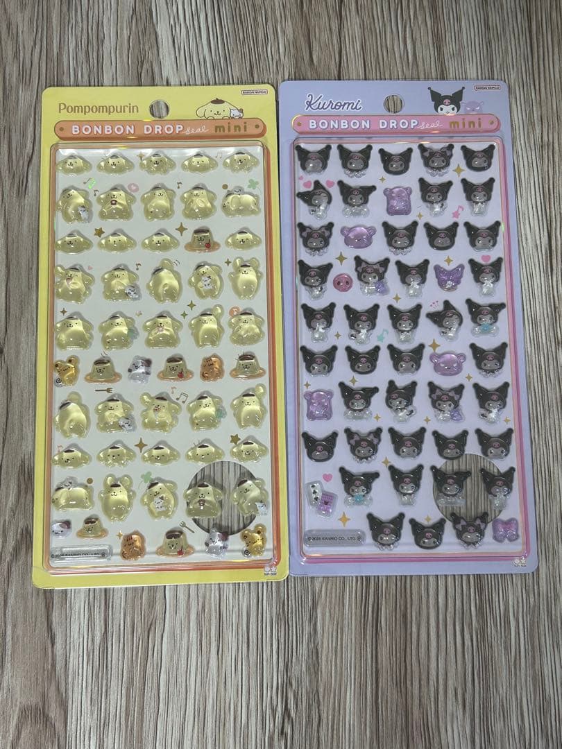 【正規品】【即日発送可】ボンボンドロップシール ミニ サンリオ 8種セット