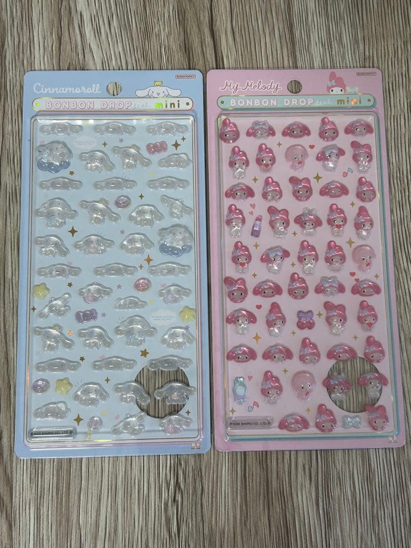 【正規品】【即日発送可】ボンボンドロップシール ミニ サンリオ 8種セット