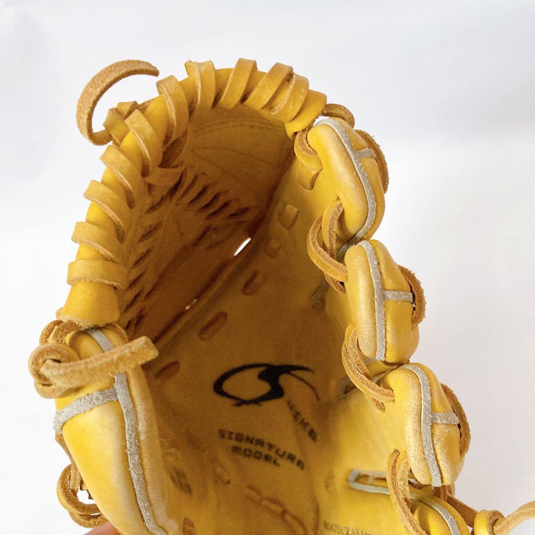 Nike ナイキ シグネチャー 松坂大輔 モデル グローブ イエロー ピッチャー