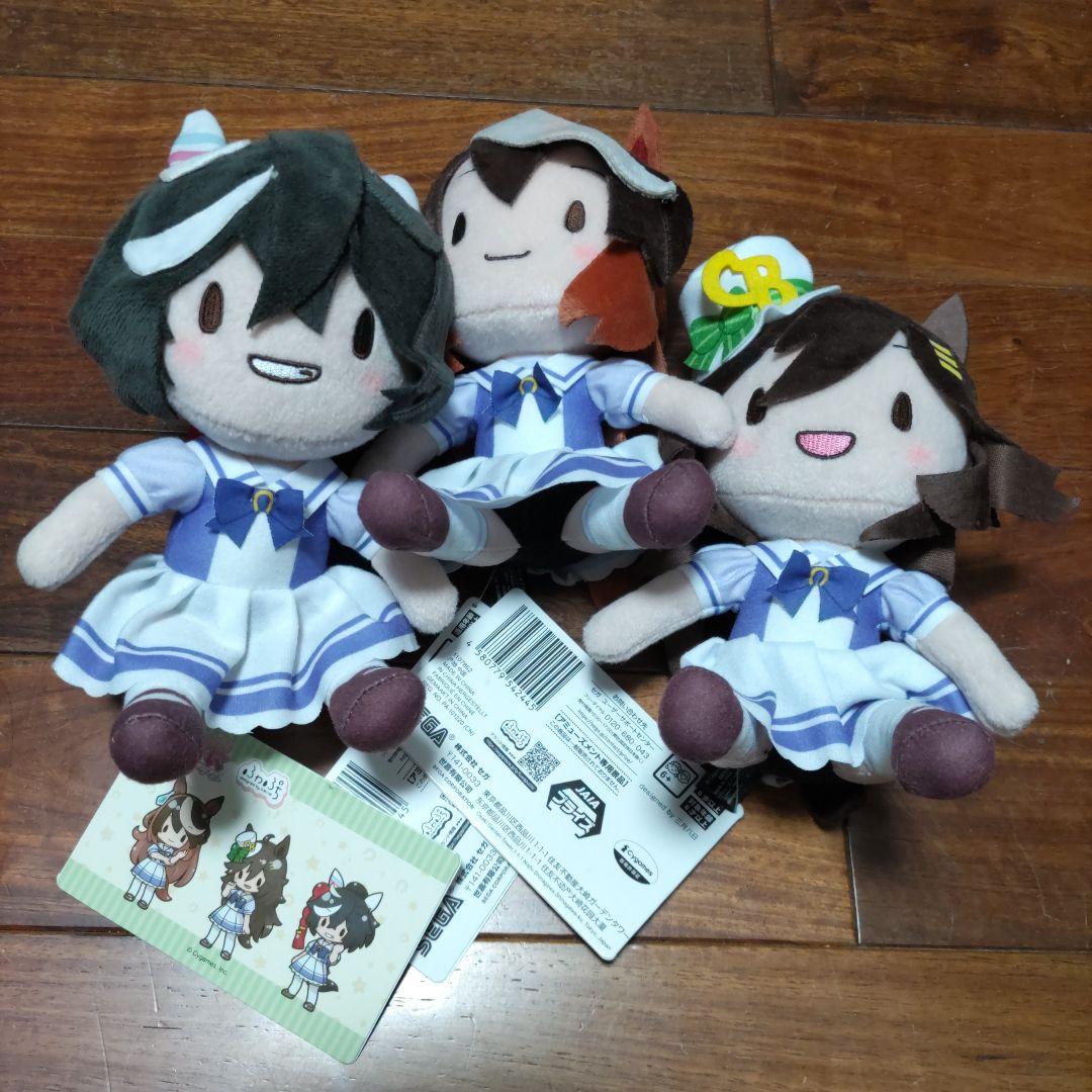ウマ娘　ふわぷちぬいぐるみ　Vol.３　３種セット