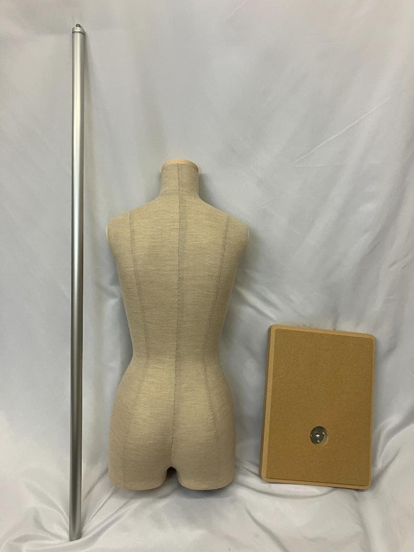 予約　婦人オーガニックコットン布張りトルソー　7号　未使用品　サンクリエイト製