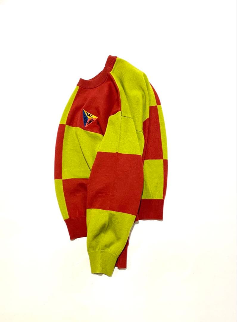 ミスタージュンコ・ゴルフ　デザインニット ウール　Lサイズ