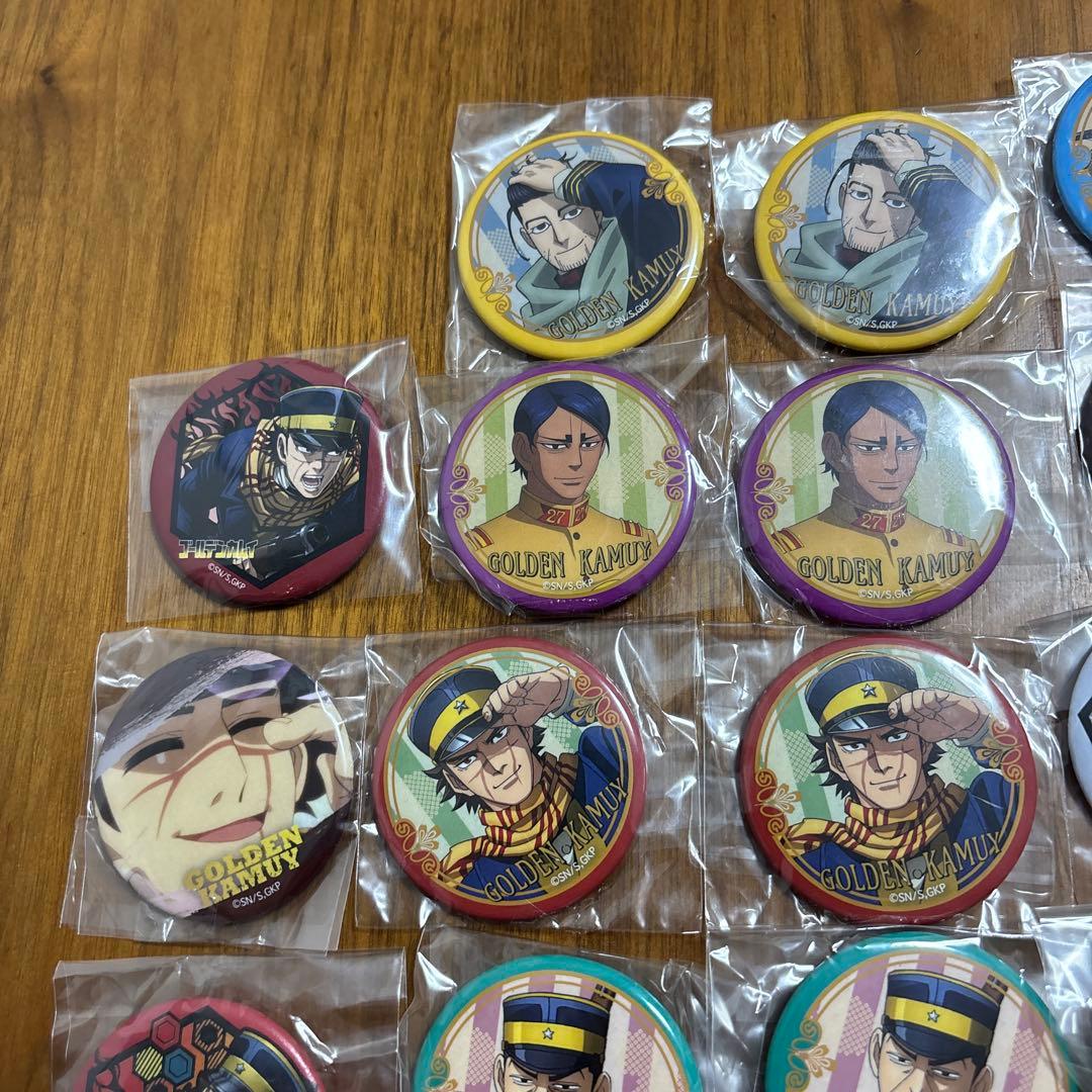 ゴールデンカムイ 缶バッジ 36個セットまとめ売り