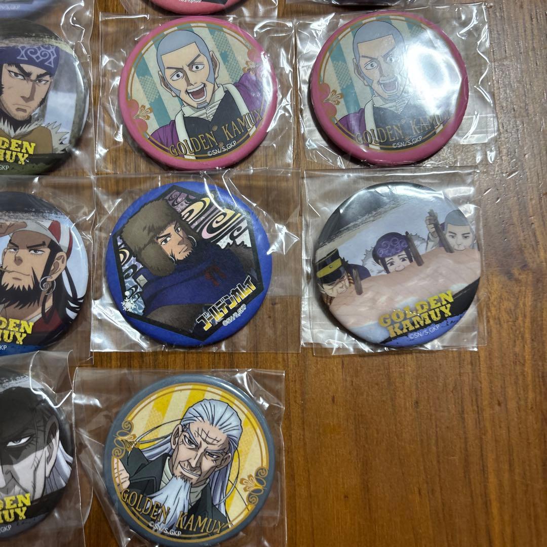 ゴールデンカムイ 缶バッジ 36個セットまとめ売り