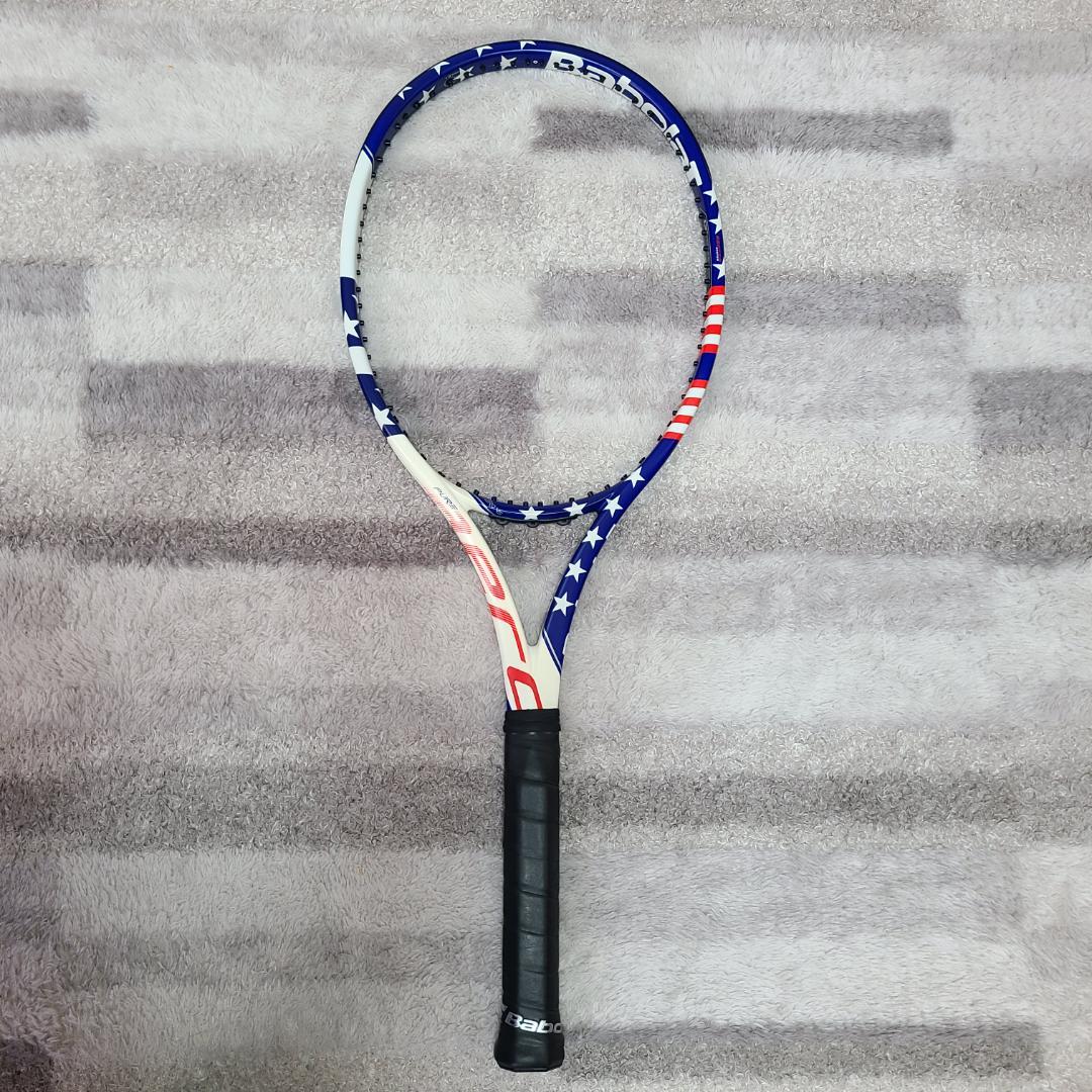希少 バボラ Babolat ピュアアエロ VS US アメリカ国旗柄 G2