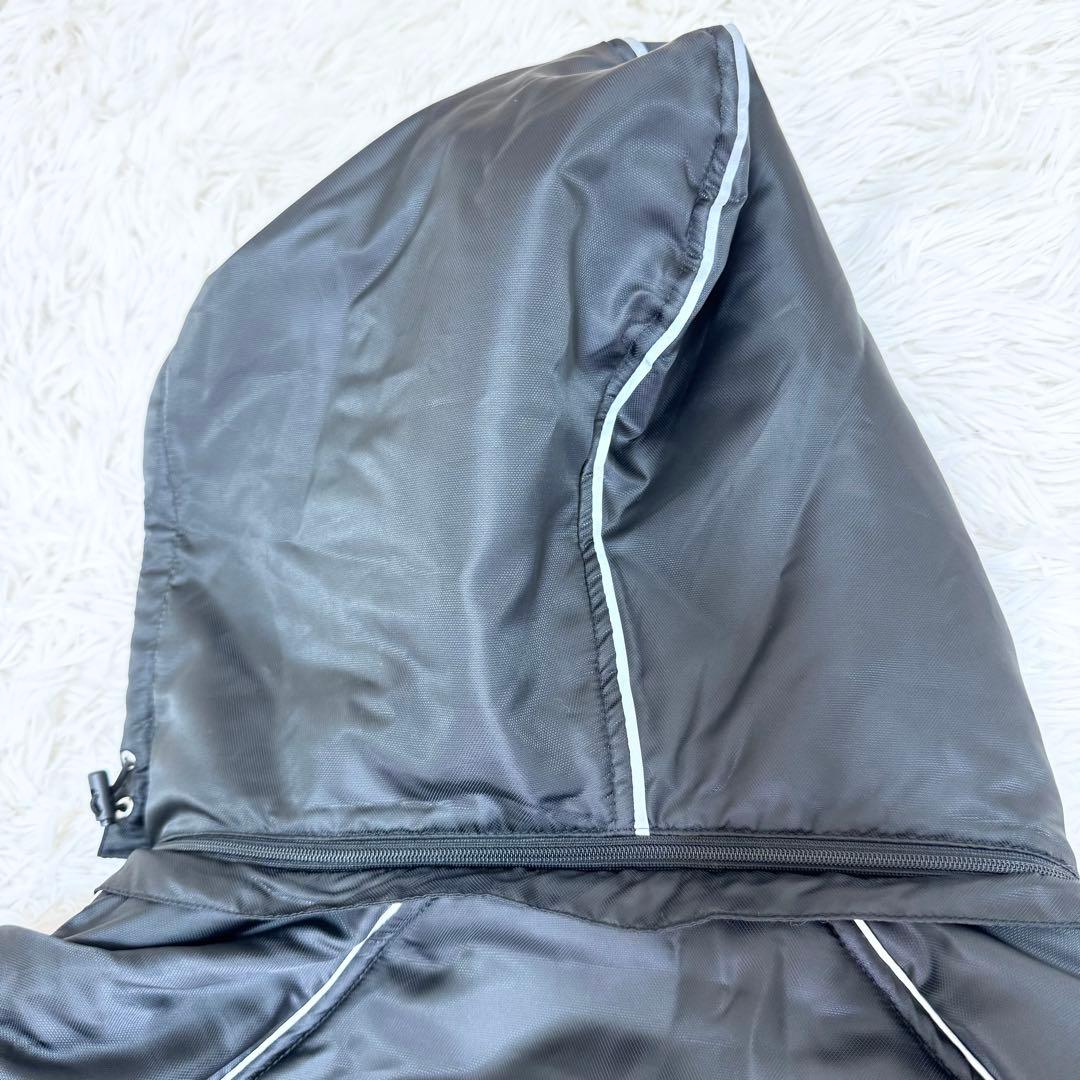 【鬼美品】YONEX 中綿 ベンチコート ブラック L