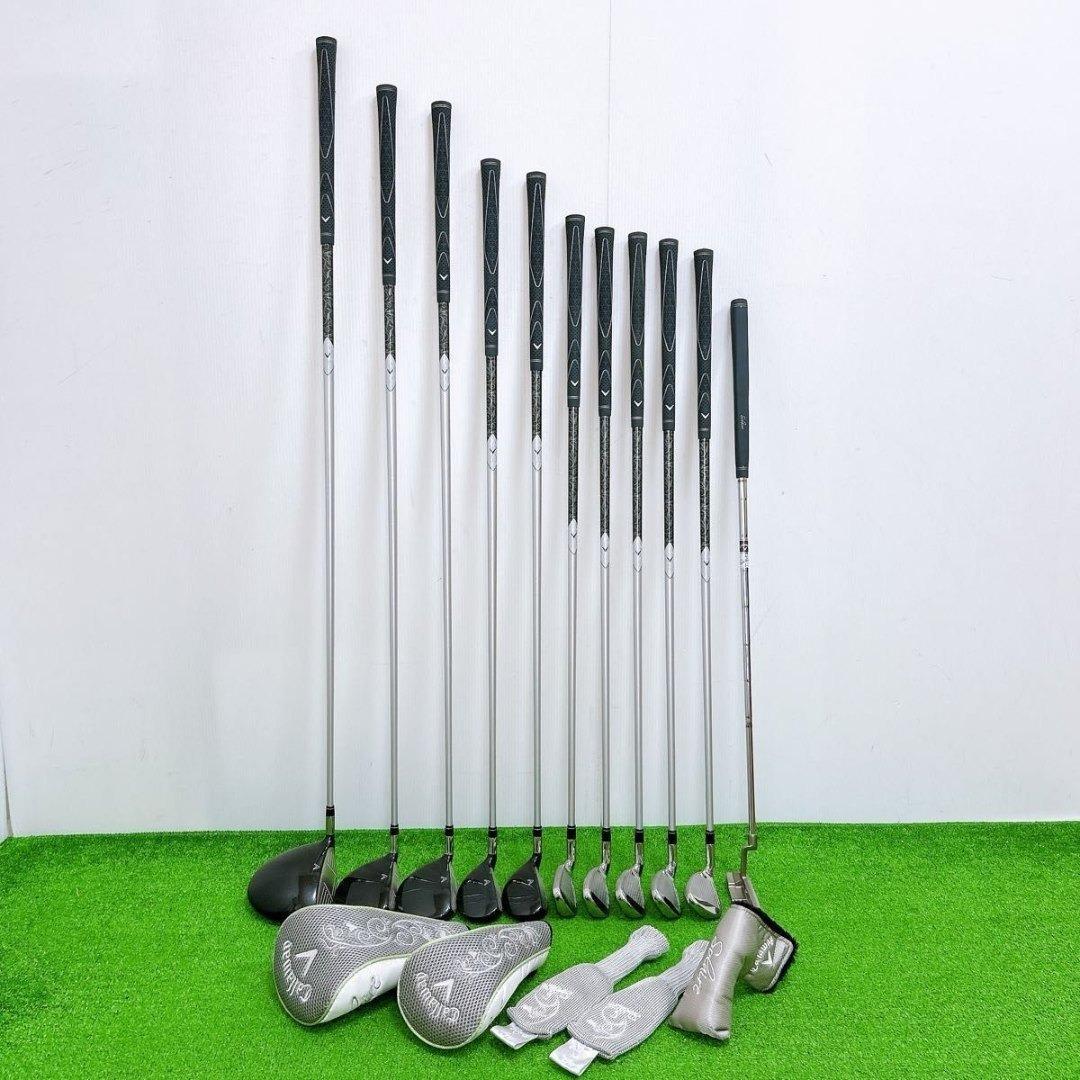 【希少カラー】豪華11本 キャロウェイ ソレイユ レディースクラブセット 女性L