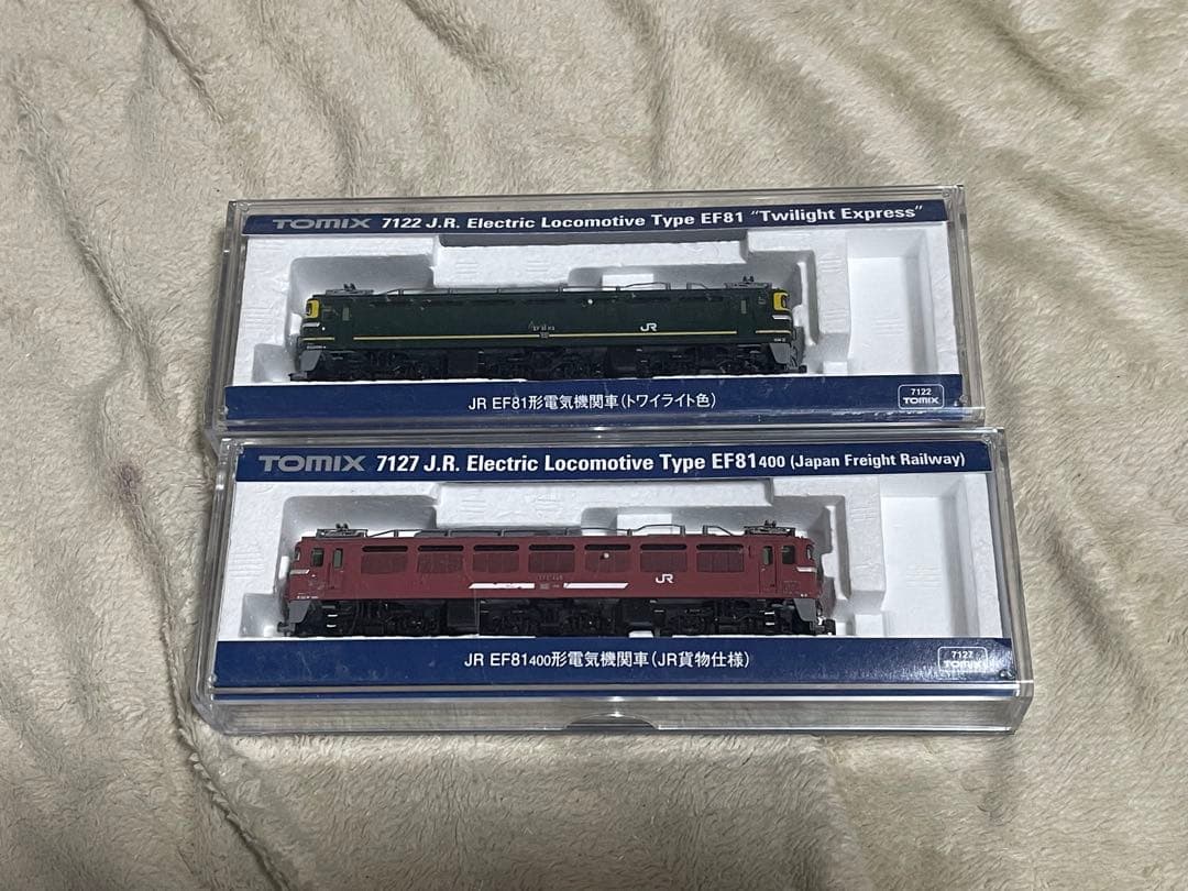 TOMIX EF81 トワイライト色& 貨物 400番台 (小加工)