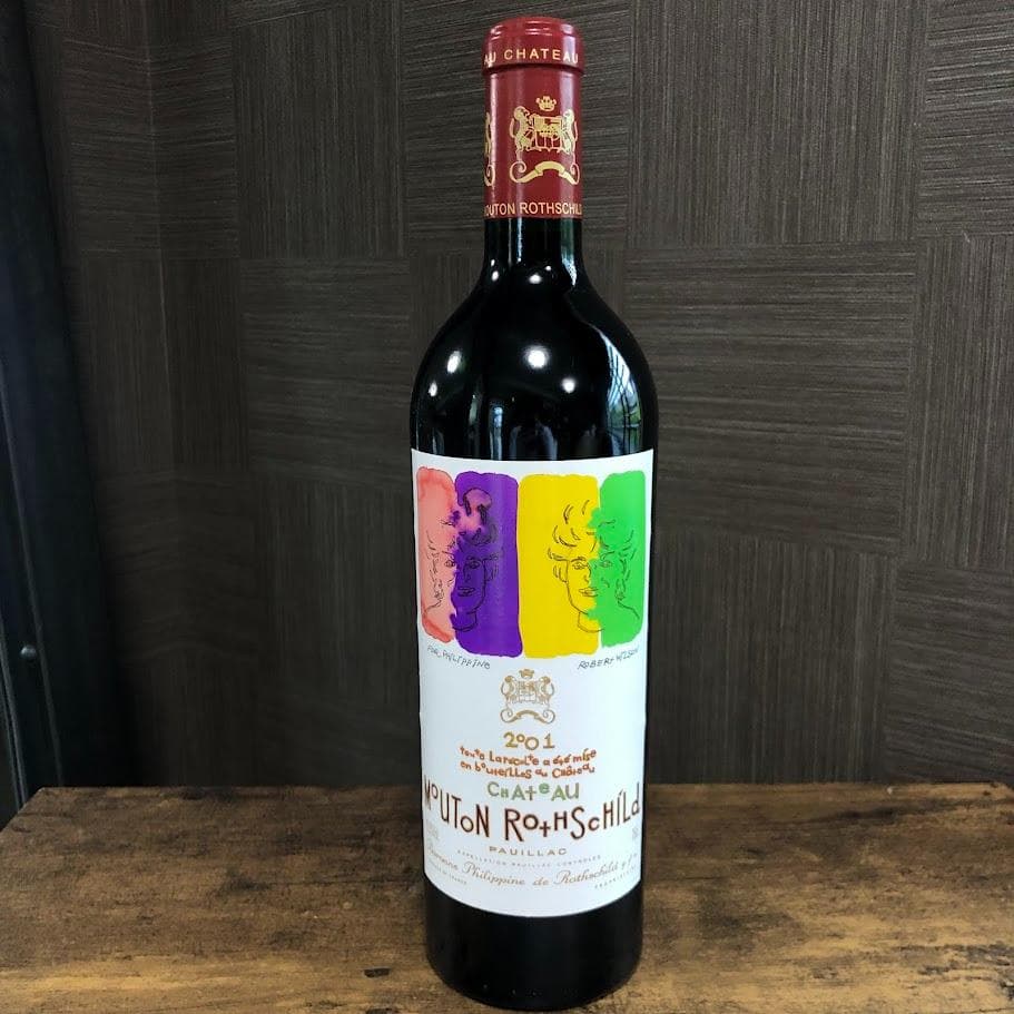 シャトー・ムートン・ロートシルト2001 赤ワイン 古酒ボルドー 750ml