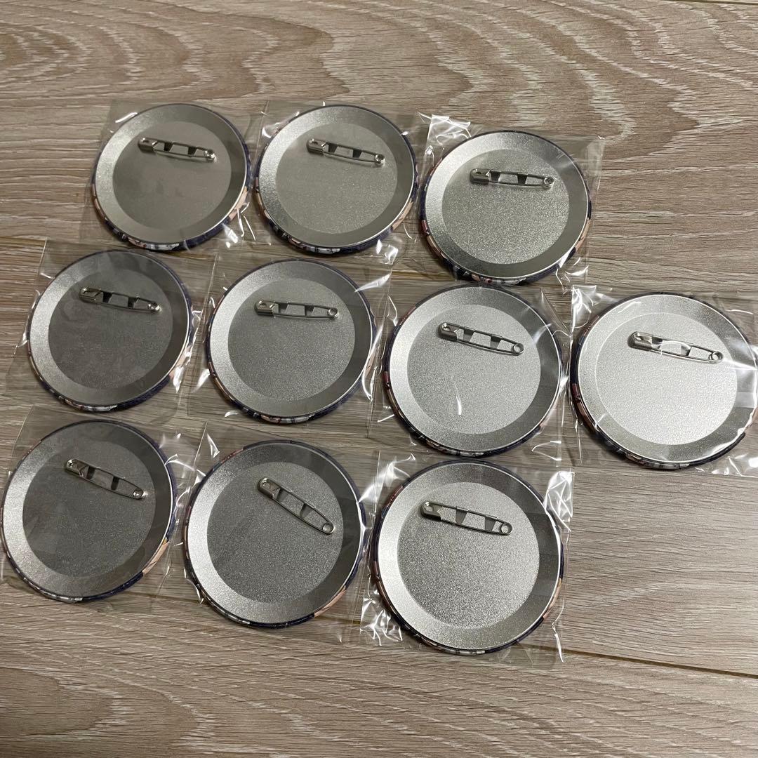 宇髄天元 鬼滅の刃　音柱　BIG和紙風缶バッジ　伍ノ章　ナムコ限定　まとめ売り