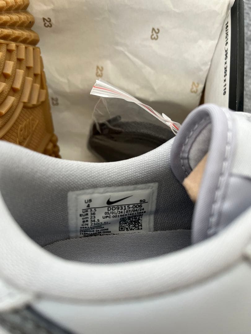 エア ジョーダン 1 LOW ゴルフ　ウルフグレー