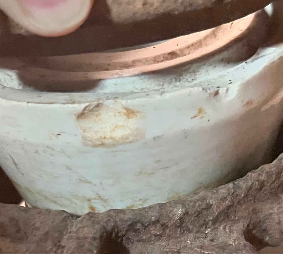 【化学遺産認定】臭素製造 陶磁器製 磁製容器（錨マーク）