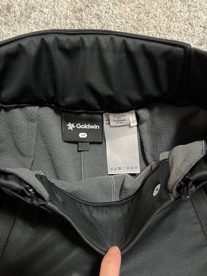 Goldwin スキーウェアショートパンツ 160サイズ ブラック