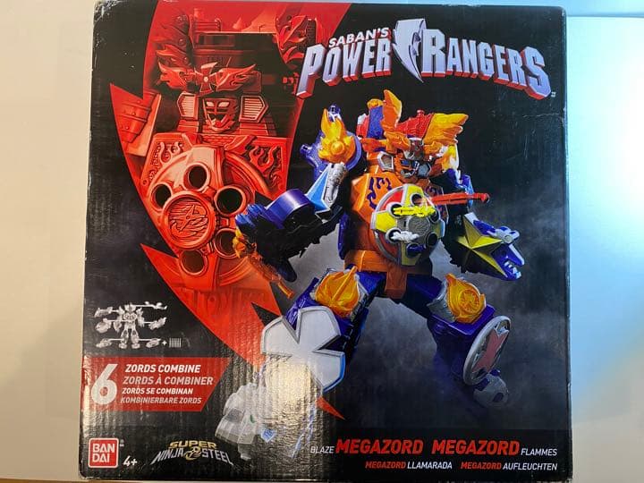 ★パワーレンジャー★ブレイズメガゾード★スーパーニンジャスティール★バンダイ★