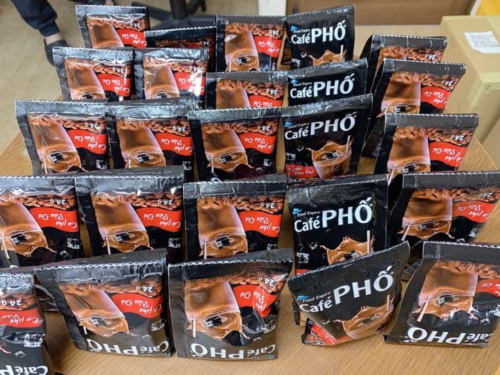 Pho cafe , ベトナムコーヒー正規品、カフェオレ　60箱