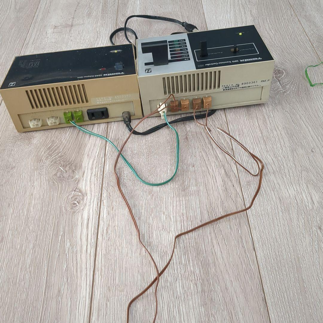 しまちゃん　TOMIX複線立体交差セット+パワーユニット付き