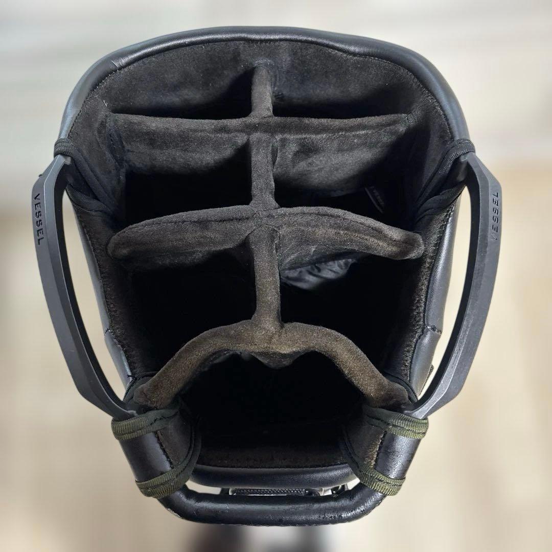 ベゼル　Lux 7 JP キャディバック　 　本革ヘッドカバー 5点セット付