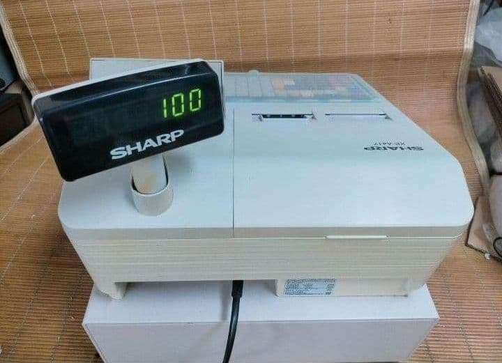 シャープレジスター　XE-A417　PC連携売上管理　最上位機種　244400