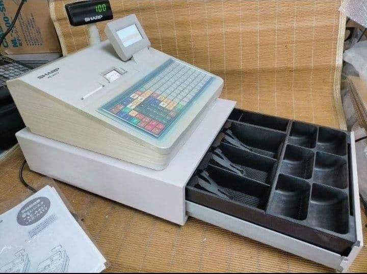 シャープレジスター　XE-A417　PC連携売上管理　最上位機種　244400