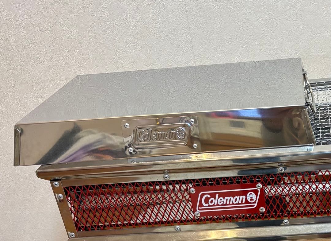 希少おまけ付き！ColemanクールスパイダーステンレスグリルBBQCOVER