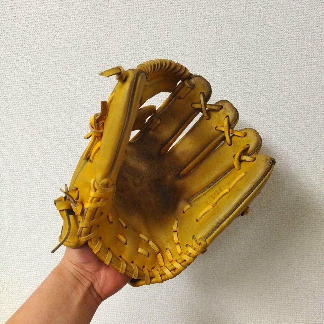 066 ヤマト 美品 型抜群 硬式兼軟式 内野手用グローブ