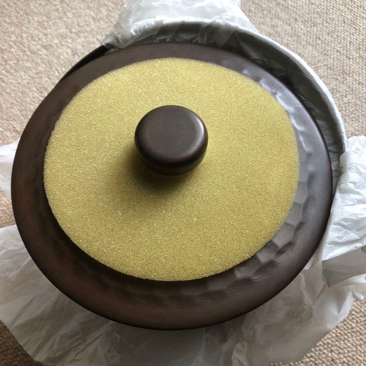 銅　極上　水注　木村清五郎　氏作　共箱入